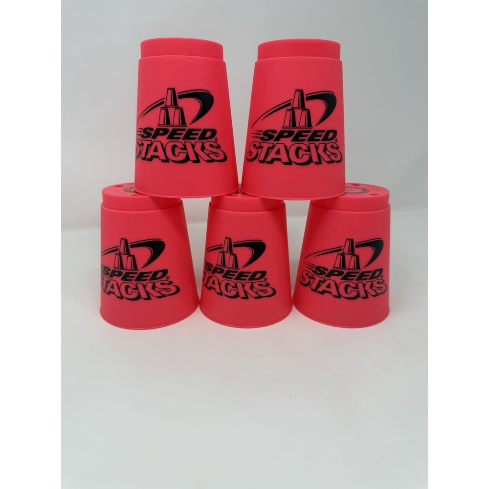 Speed Stacks Stacking Cups Set Of 5 Pink